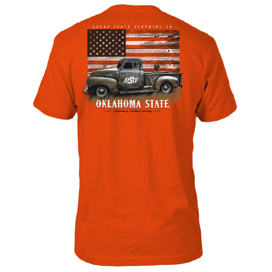 Oklahoma State Cowboys Vintage Truck T-Shirt