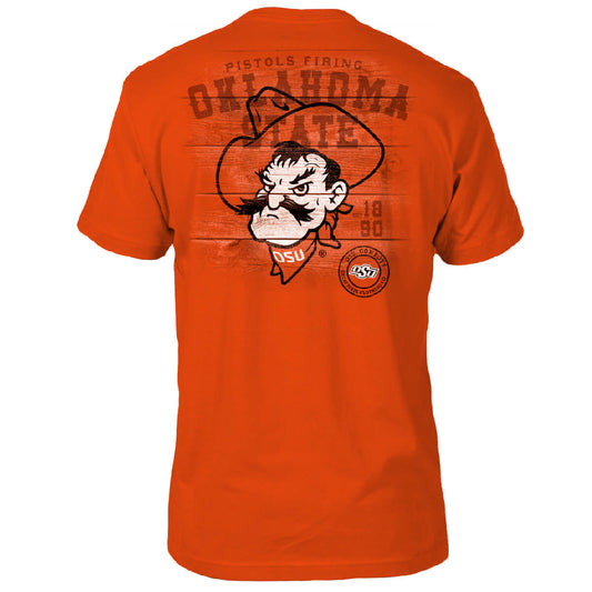 Oklahoma State Cowboys Wood Sign T-Shirt