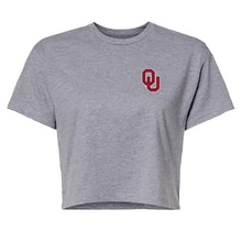 Load image into Gallery viewer, Oklahoma Sooners Tried &amp; True Dog Crop Top
