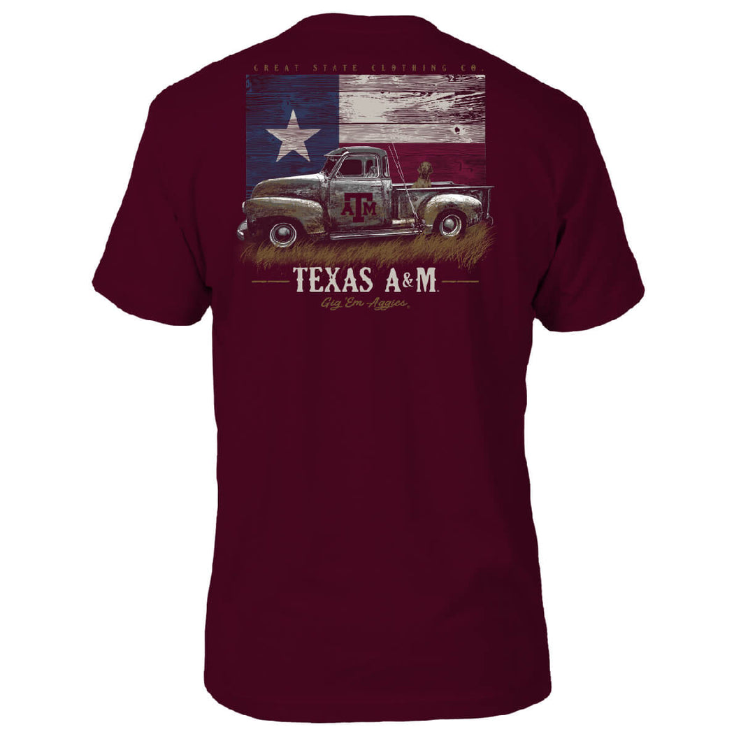 Texas A&M Aggies Vintage Truck T-Shirt