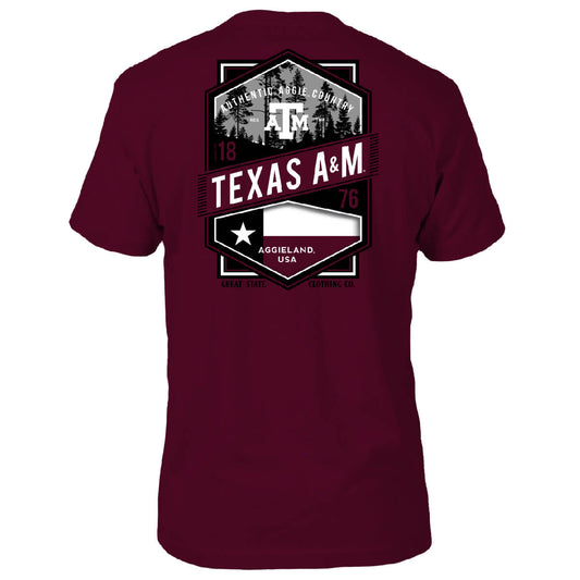 Texas A&M Aggies Double Diamond Crest T-Shirt