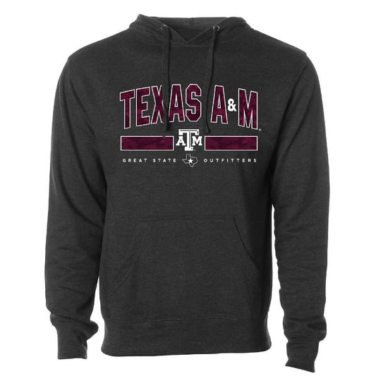 Texas A&M Aggies Camo Type Hoodie