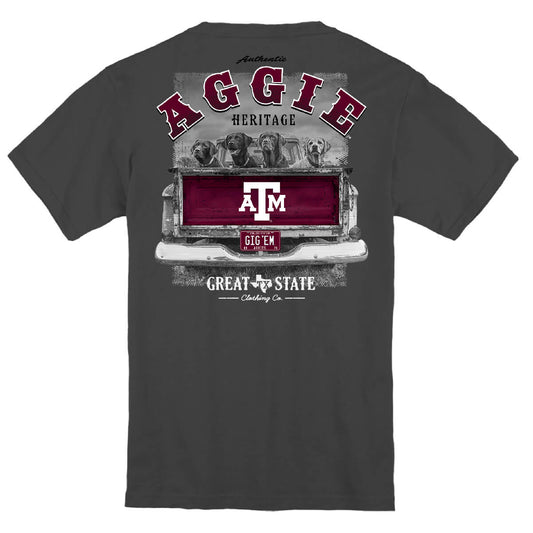 Texas A&M Aggies Labs in Truck Youth T-Shirt