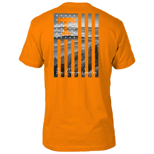 Tennessee Volunteers Blue Skies Flag T-Shirt