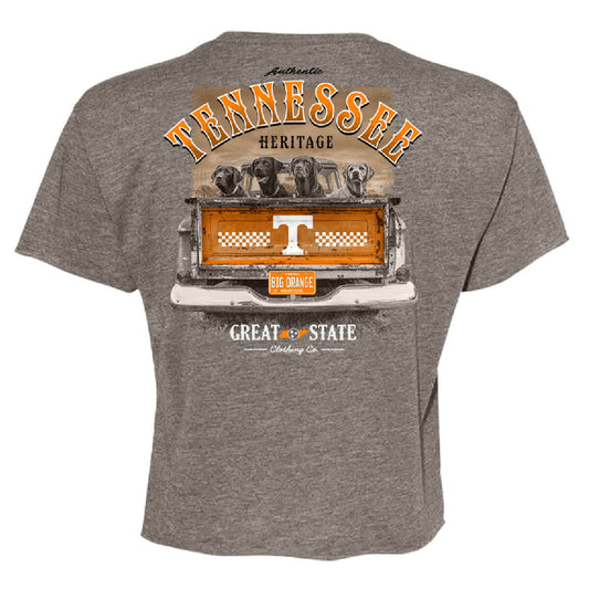 Tennessee Volunteers Labs in Truck Crop Top