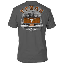 Load image into Gallery viewer, Texas Longhorns Labs in Truck T-Shirt - Back
