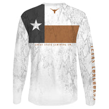 Load image into Gallery viewer, Texas Longhorns Rattler Flag Performance Tee - Back
