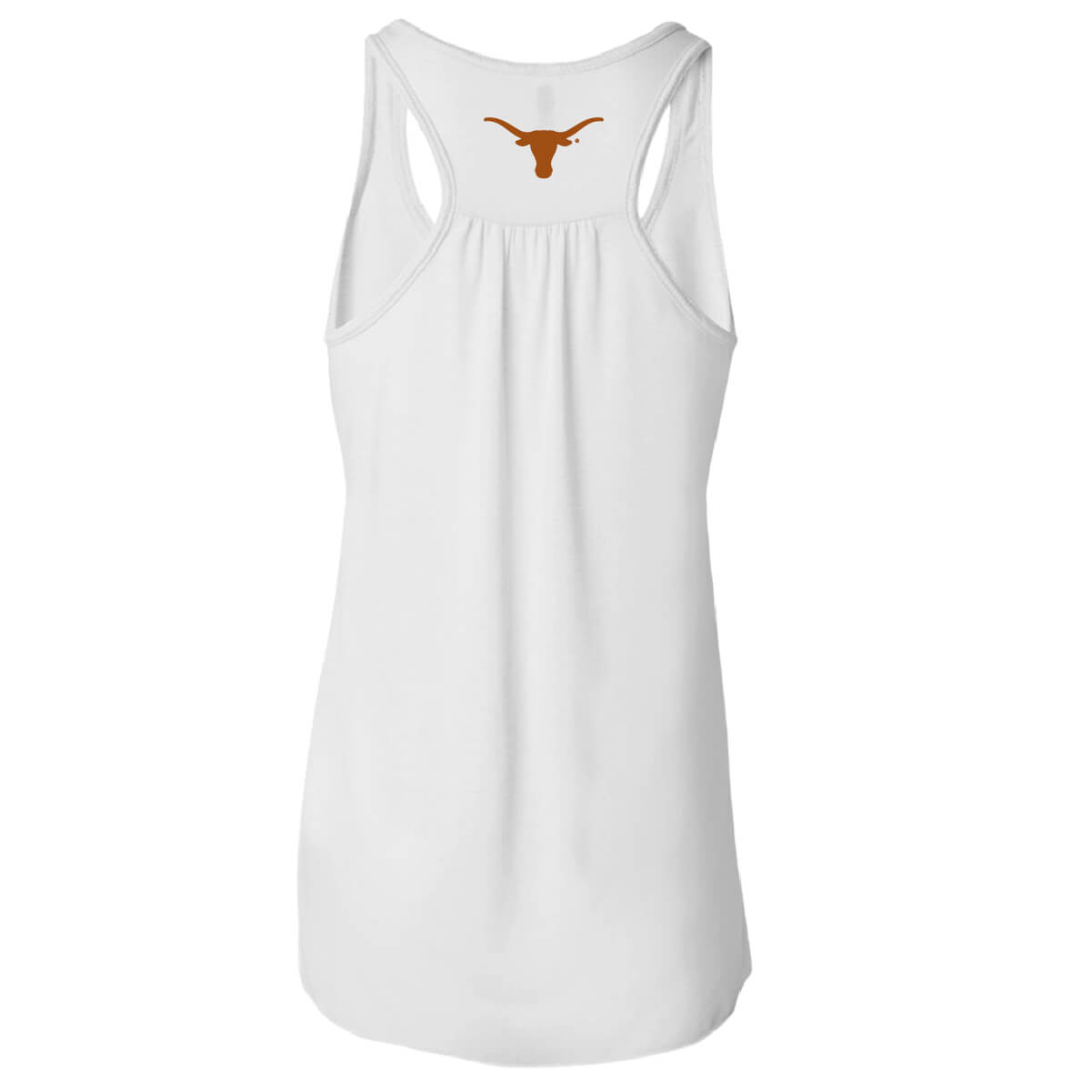 Texas Longhorns Home Stack Womens Tank - Back