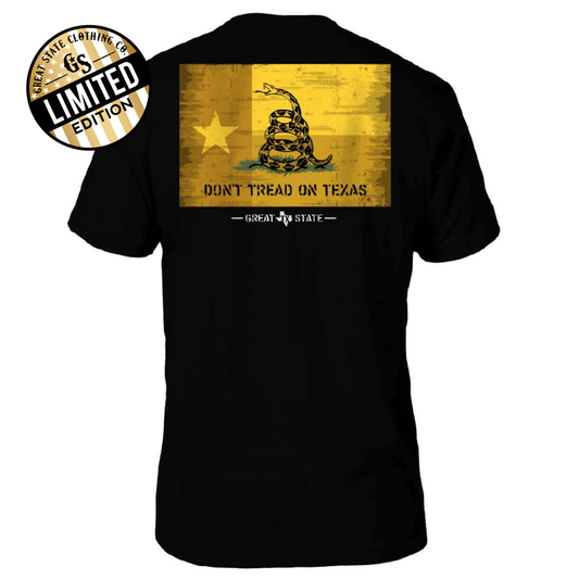 Don't Tread on Texas T-Shirt - Back