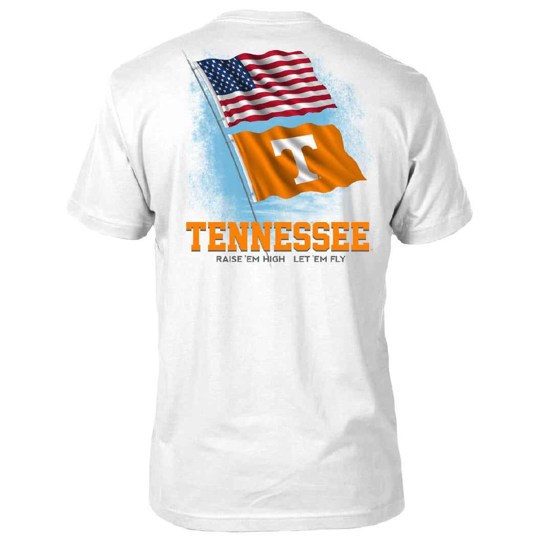 Tennessee Volunteers Fly Em High T-Shirt - Back