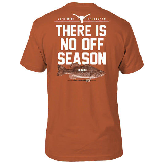 Texas Longhorns No Off Season T-Shirt - Back