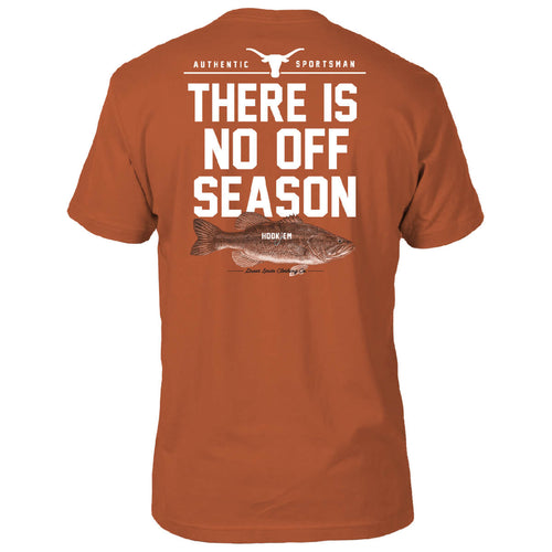Texas Longhorns No Off Season T-Shirt - Back