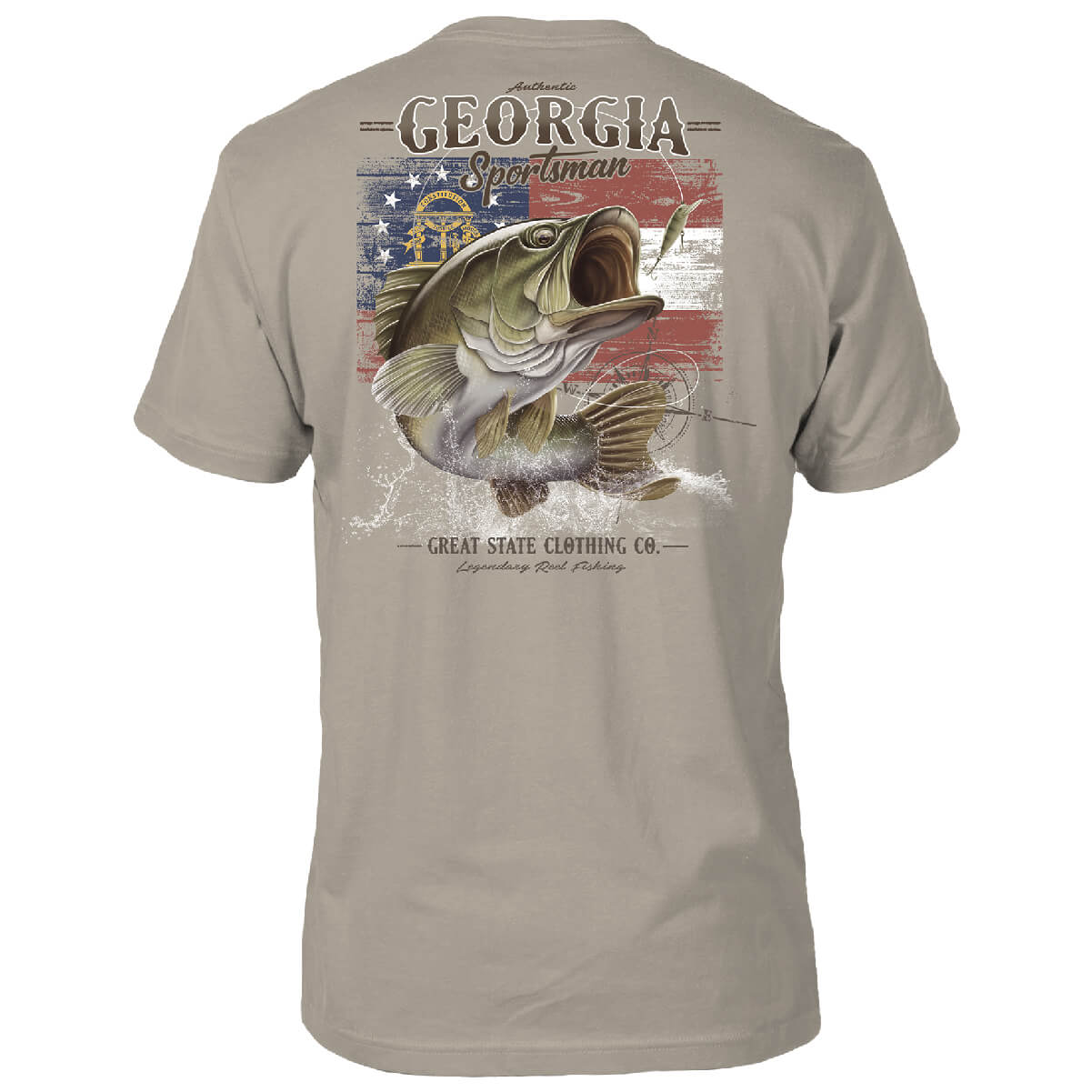 Georgia Bass T-Shirt - Back