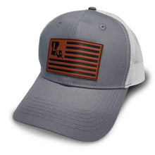 Load image into Gallery viewer, Louisiana US Leather Flag Hat
