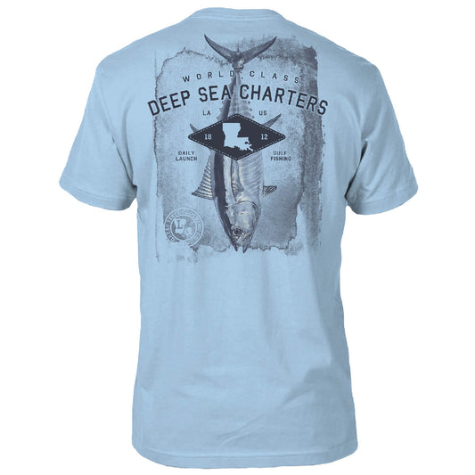 Louisiana Big Catch Tuna T-Shirt - Back