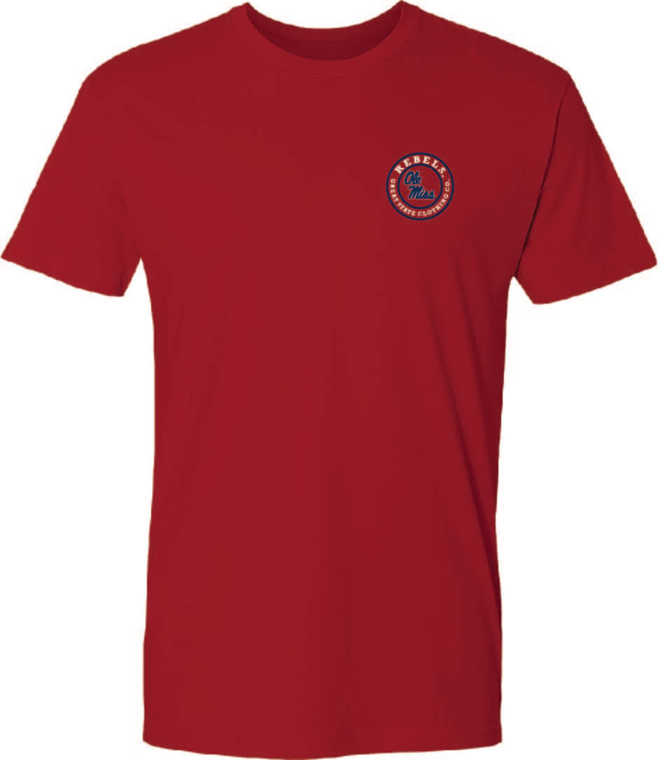 Ole Miss Rebels Double Diamond Crest T-Shirt