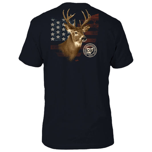 Ohio USA Deer Portrait T-Shirt