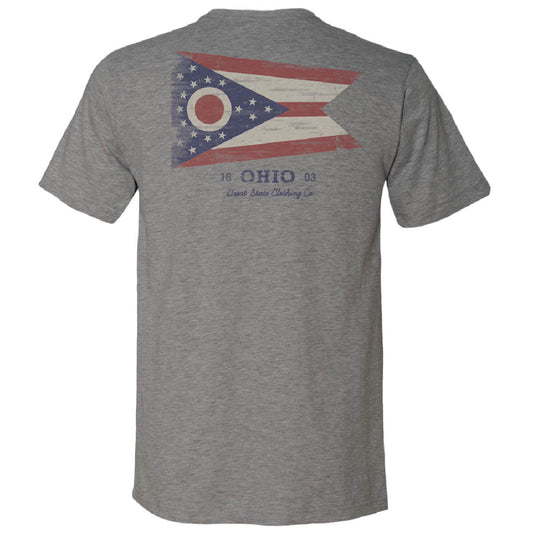 Ohio Washed Flag T-Shirt