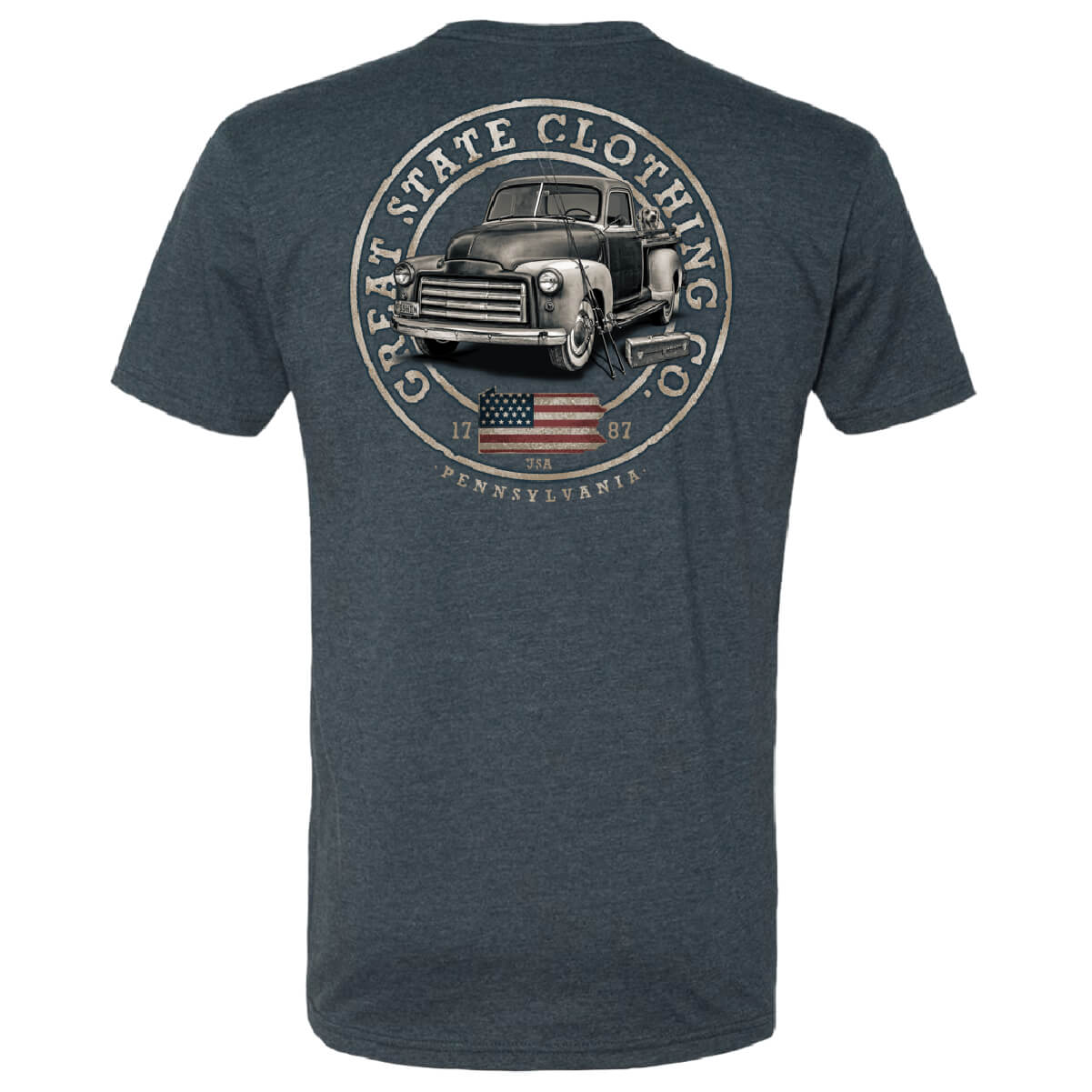 Pennsylvania Gone Fishin Truck T-Shirt