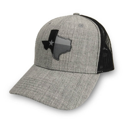 Texas Leather Trucker Hat - Front