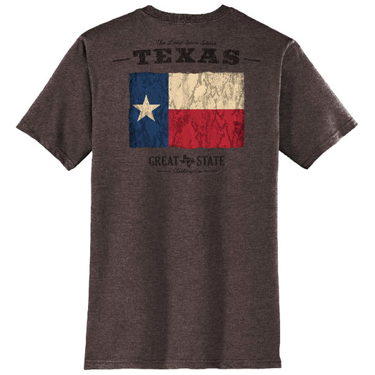 Texas Rattler Flag T-Shirt - Back