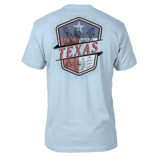 Texas Horse Shield T-Shirt - Back