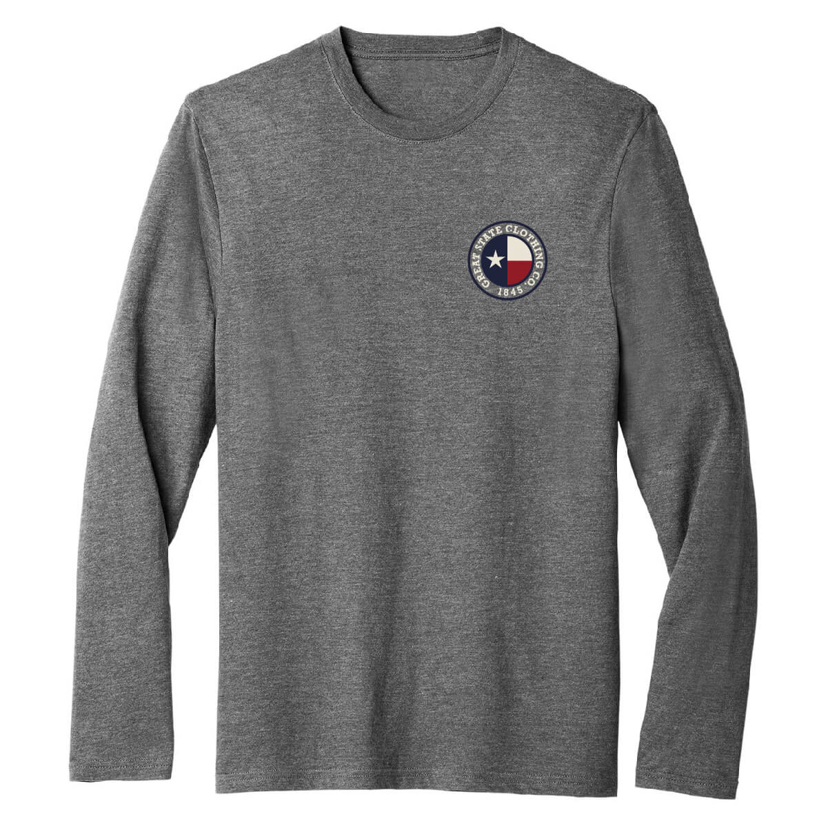 Texas Always Football Season Long Sleeve T-Shirt - Front