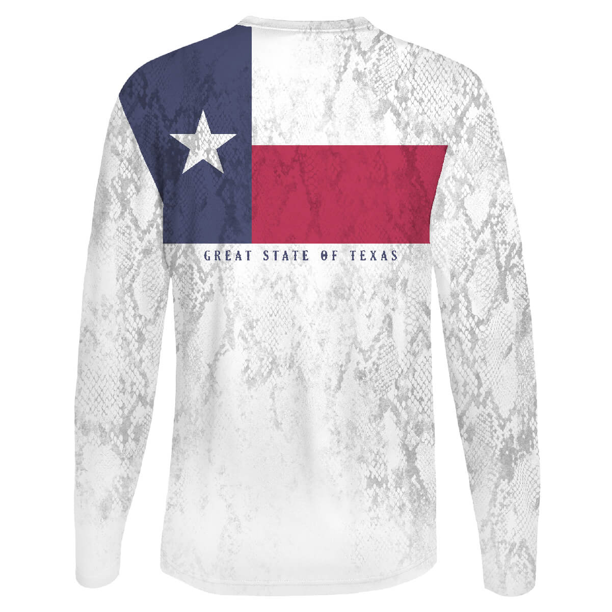 Texas Rattler Flag Performance Tee - Back