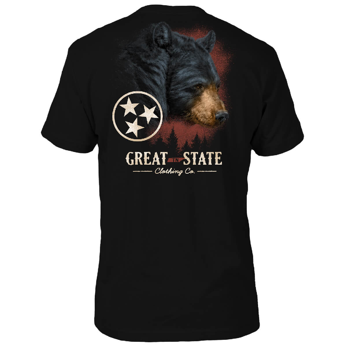 Tennessee Bear Portrait T-Shirt