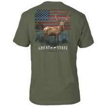 Load image into Gallery viewer, Tennessee Flag Deer T-Shirt
