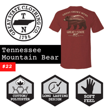 Load image into Gallery viewer, Tennessee Mountain Bear T-Shirt
