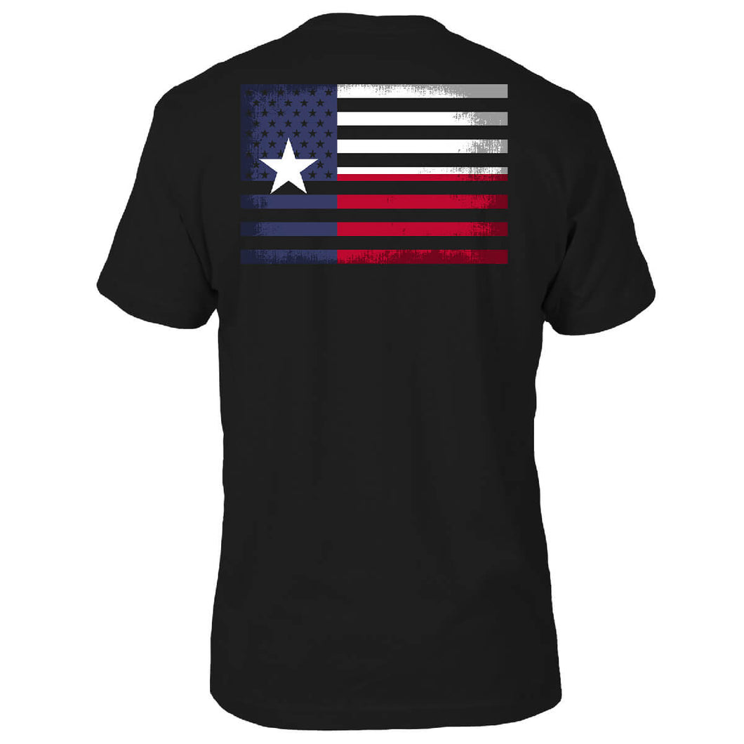 Texas Flag Mash Up T-Shirt - #1 Texas Clothing Brand – Great State Clothing