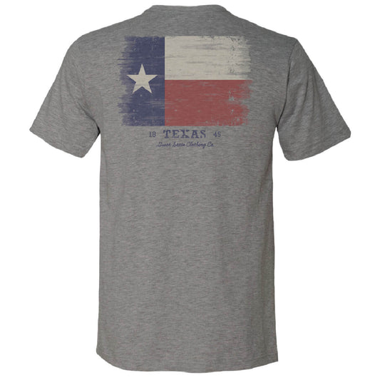 Texas Washed Flag T-Shirt - Back